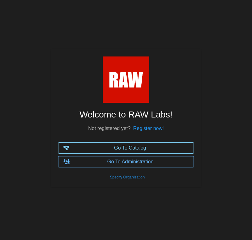 RAW Labs app
