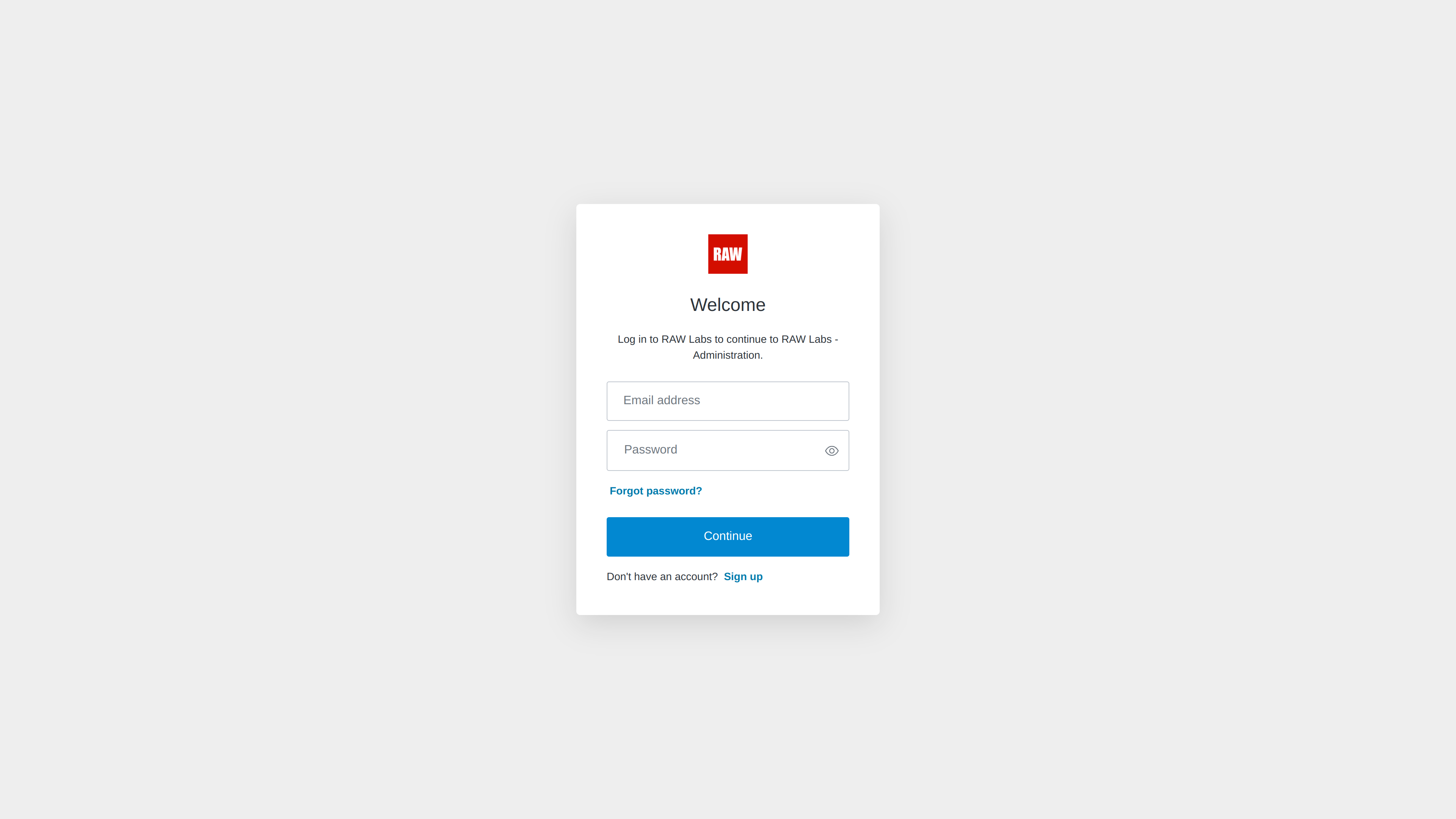RAW Labs app