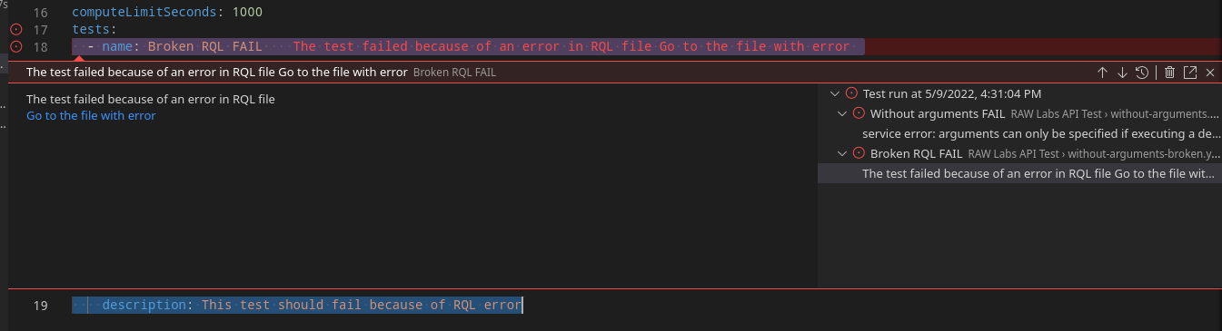Runtime Error