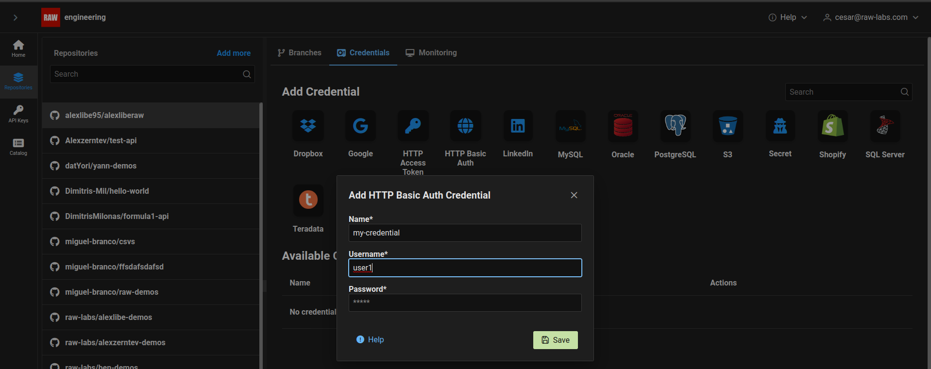 HTTP Basic Authentication