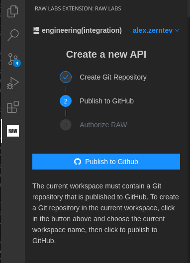 No git origin