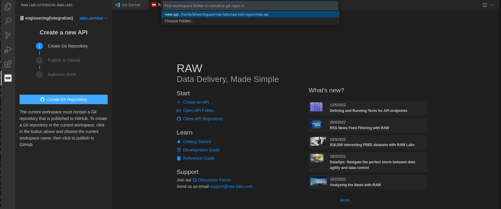 New API