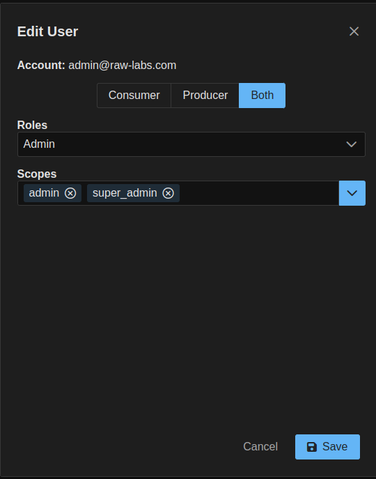 RAW_Labs user-management